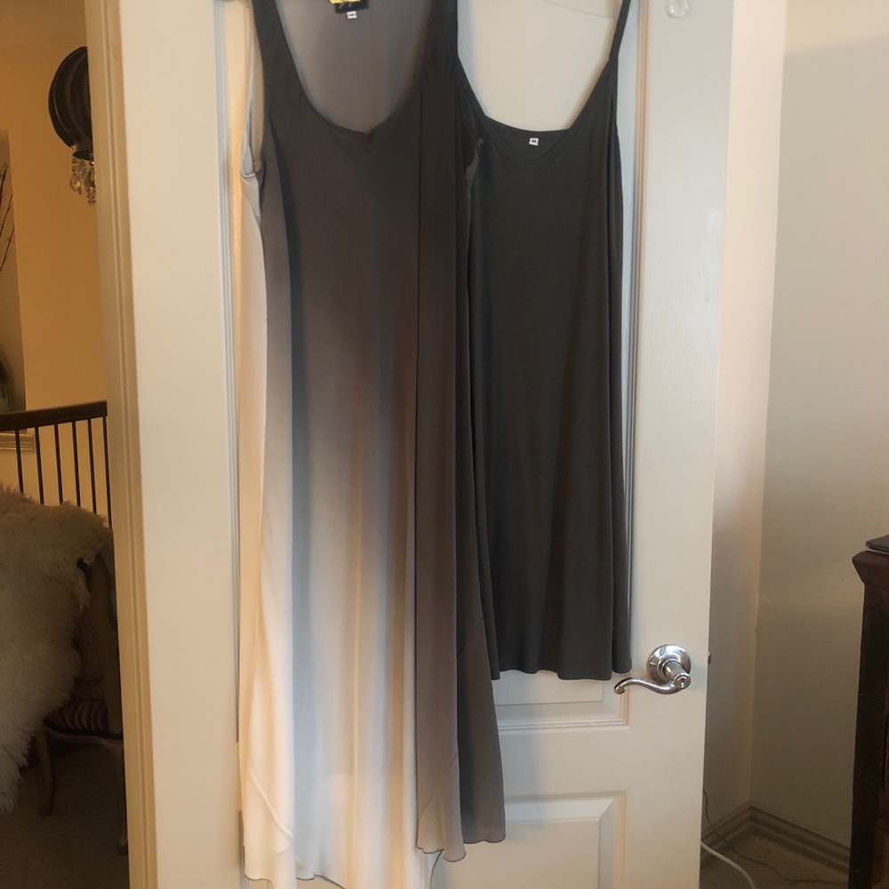 Elegant Ombre Sleeveless Dress